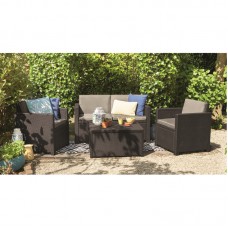 KETER. Set mobilier gradina maro Monaco..